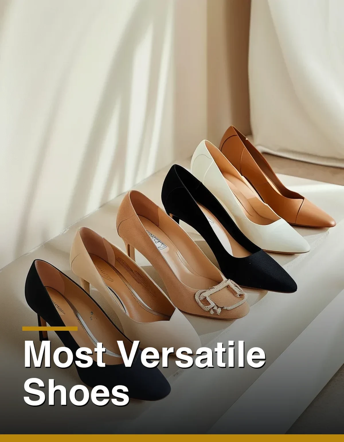 The 5 Most Versatile Shoes Every Wardrobe Needs