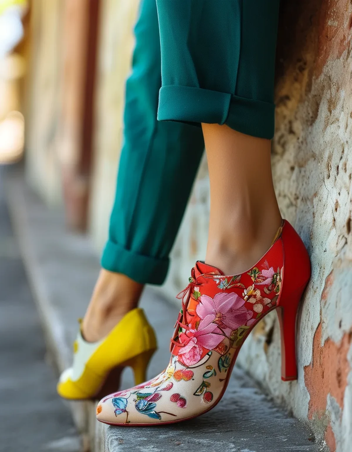 The Shoe That Changes the Outfit (Same Clothes, Different Person)